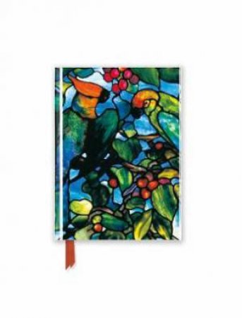 Foiled Pocket Journal Tiffany: Parrots Transom by Various