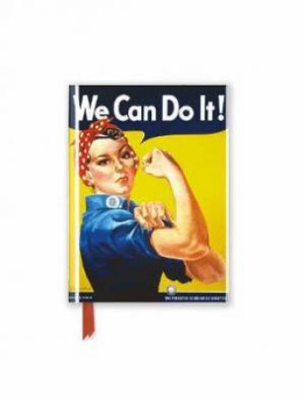 Foiled Pocket Journal We Can Do It Poster by Various