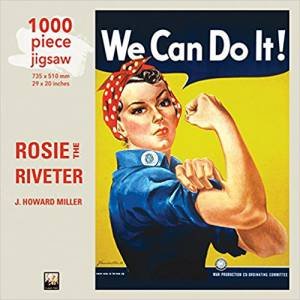 1000-Piece Jigsaw: Rosie the Riveter Poster by Various