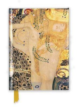 Foiled Journal Gustav Klimt: Water Serpents I by Various