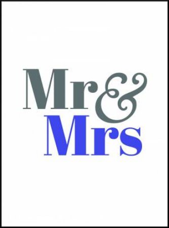 Mr & Mrs by Various