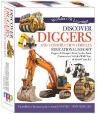 Wonders Of Learning Discover Diggers And Construction Vehicles Educational Box Set