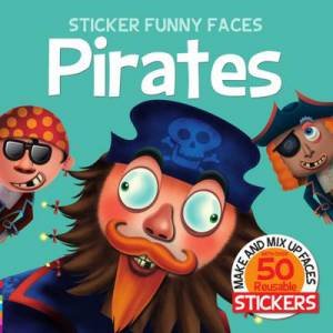 Sticker Funny Faces: Pirates by Various