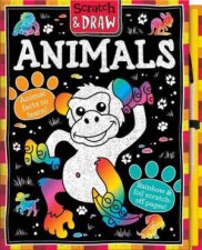 Scratch  Draw Animals  Scratch Art Activity Book