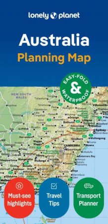 Lonely Planet Australia Planning Map by Lonely Planet