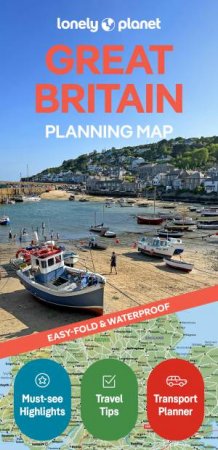 Lonely Planet Great Britain Planning Map by Lonely Planet