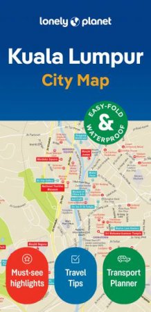 Lonely Planet Kuala Lumpur City Map by Lonely Planet