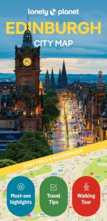 Lonely Planet Edinburgh City Map by Lonely Planet