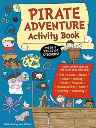 Pirate: Adventure Activity Book by Jen Alliston