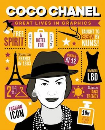 Great Lives in Graphics: Coco Chanel by BUTTON BOOKS