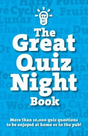 The Great Quiz Night Book by Various