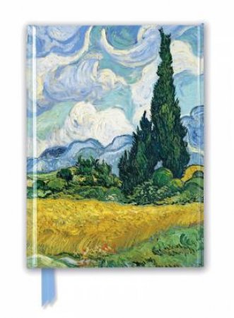 Foiled Journal #16: Wheat Field With Cypresses by Various