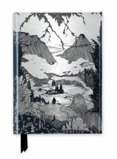 Foiled Journal 175 A Mountainous Landscape