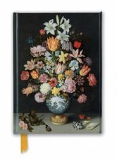 Foiled Journal 187 Still Life Of Flowers In A WanLi Vase