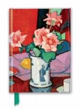 Foiled Journal 191 Pink Roses Chinese Vase