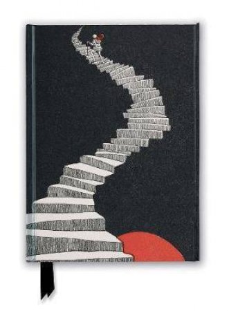 Foiled Journal: Hans Christian Andersen, A Figure Walking Up A Staircase by Various