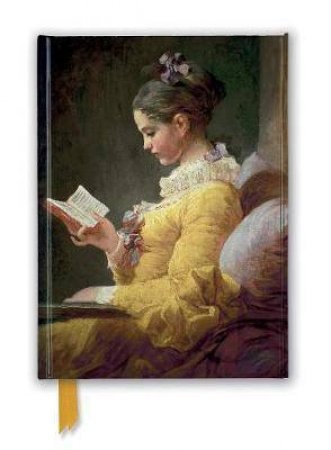 Foiled Journal: Jean-Honore Fragonard, Young Girl Reading by Various