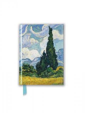 Foiled Pocket Journal: Vincent Van Gogh, Wheat Field With Cypresses by Various