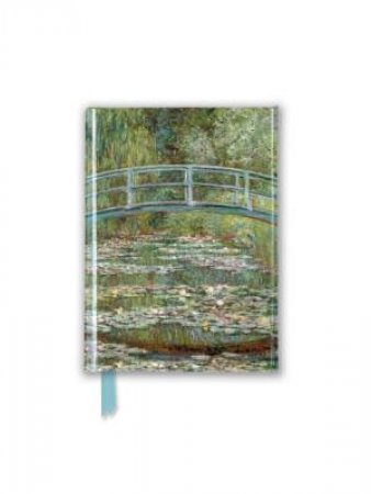 Foiled Pocket Journal: Claude Monet, Bridge Over A Pond Of Water-Lilies by Various