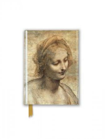 Foiled Pocket Journal: Leonardo Da Vinci; Detail Of The Head Of The Virgin by Various