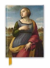 Foiled Journal National Gallery Saint Catherine Of Alexandria By Raphael