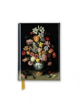 Foiled Pocket Journal: Bosschaert The Elder, A Still Life With Flowers by Various