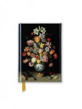 Foiled Pocket Journal Bosschaert The Elder A Still Life With Flowers