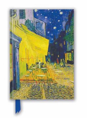 Foiled Blank Journal: Vincent Van Gogh, Cafe Terrace by Various