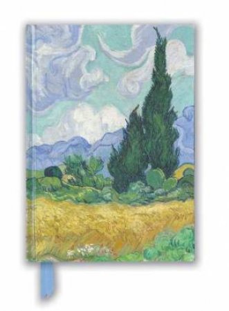 Foiled Blank Journal: Vincent Van Gogh, Wheat Field With Cypresses by Various