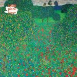 Jigsaw Gustav Klimt Poppy Field