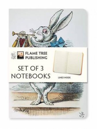 Mini Notebook Collection: Alice In Wonderland (Set Of 3) by Various