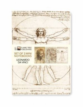 Mini Notebook Collection: Leonardo Da Vinci (Set Of 3) by Various