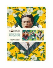 Mini Notebook Collection Frida Kahlo Set Of 3