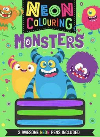 Neon Colouring With Pencils Monsters by Various