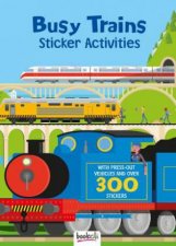 Classic Sticker Books Busy Trains