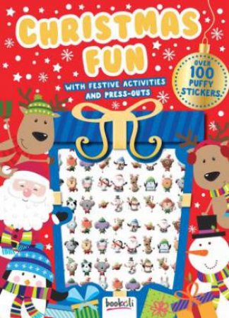 Puffy Sticker Windows Christmas Fun by Various