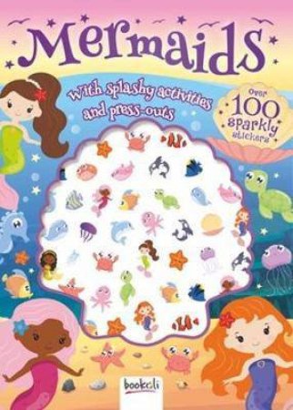 Metallic Puffy Stickers Mermaids by Various