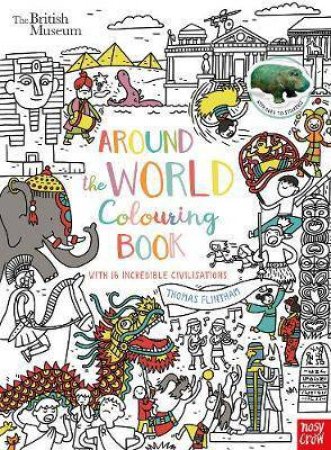 Around The World Colouring Book by Thomas Flintham