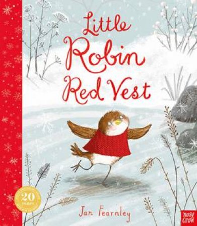 Little Robin Red Vest by Jan Fearnley