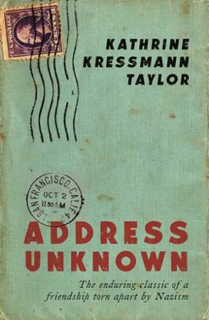 Address Unknown by Kathrine Kressman Taylor