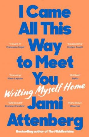 I Came All This Way to Meet You by Jami Attenberg