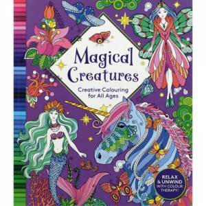 Magical Creatures Colouring Book by Alligator