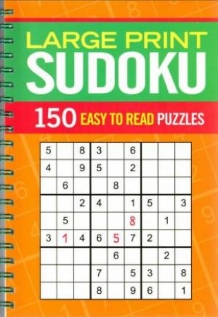 Super Wire-O: Large Print Sudoku by Various