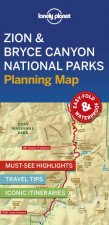 Lonely Planet Zion  Bryce Canyon National Parks Planning Map