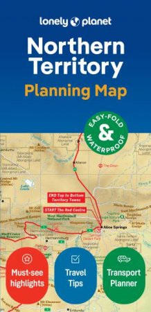 Lonely Planet Northern Territory Planning Map by Lonely Planet