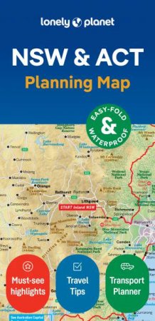 Lonely Planet New South Wales & ACT Planning Map by Lonely Planet