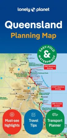 Lonely Planet Queensland Planning Map by Lonely Planet