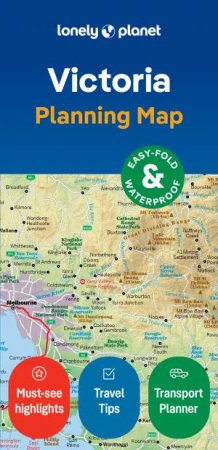 Lonely Planet Victoria Planning Map by Lonely Planet