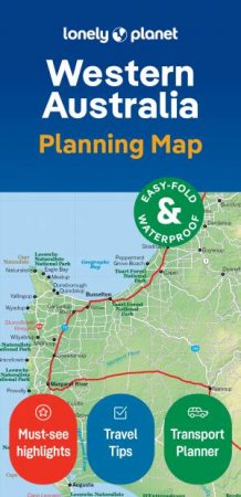 Lonely Planet Western Australia Planning Map by Lonely Planet