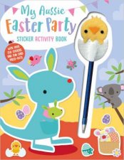 My Aussie Easter Party Sticker Activity Book With Chick Pen